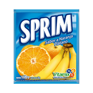 SPRIM NARANJA/PLATANO 25 GRS. X 10 UNID.