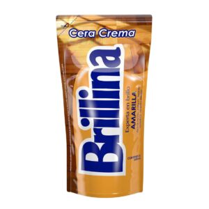 (C12) CERA CREMA BRILLINA AMARILLA 340CC X1U.