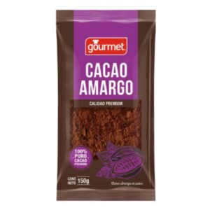 (C16) CACAO AMARGO GOURMET 150GR X 1U.