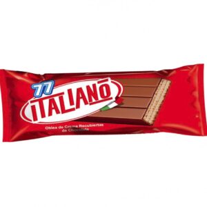 (C6) OBLEA CHOCOLATE ITALIANO 70GR X 24U.