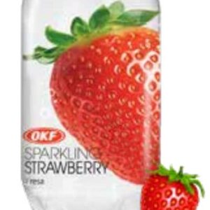 (C24) ALOE C/GAS OKF FRUTILLA 350ML X 4U.