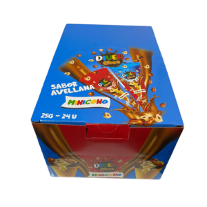 (C4) DIVERCHOC MINICONO AVELLANA 25GR X 24U.