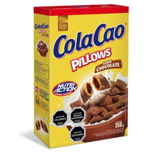 (C12) COLA CAO CEREAL PILLOWS CHOCOLATE 350G X 1U.