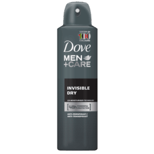 DOVE MEN SPRAY INVISIBLE DRY 150ML X 3U.