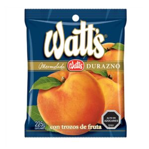 (C24) MERMELADA DURAZNO WATTS 225G. X 6U.