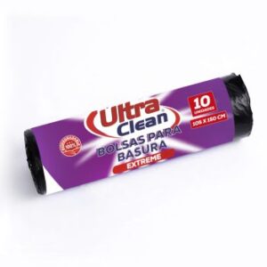 (C10) BOLSA BASURA ULTRA CLEAN 105X150. 10U