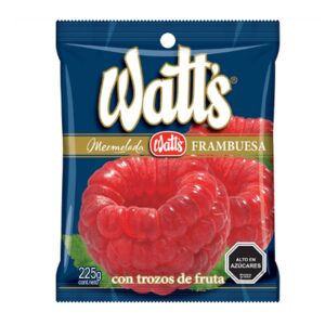 (C24) MERMELADA FRAMBUESA WATTS 225 GR X 6U.