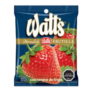 (C24) MERMELADA FRUTILLA WATTS 225G. X 6U.