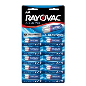 RAYOVAC ALCALINA AA X 10 UNID.