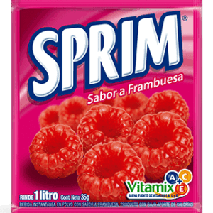 SPRIM FRAMBUESA 25 GRS. X 10 UNID.