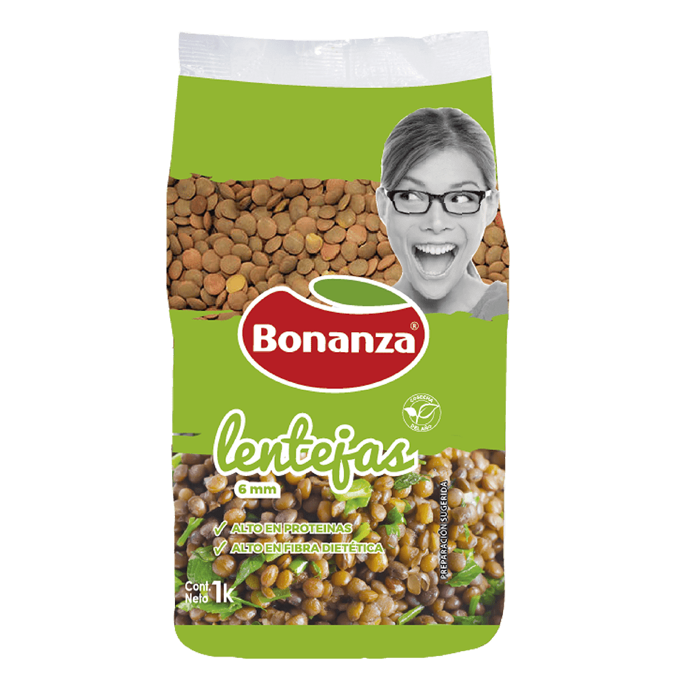 Lentejas 6MM Bonanza ( 2 x 1 KG )
