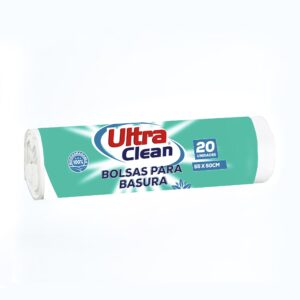 (C100) BOLSA BASURA PAPELERO ULTRA CLEAN 55X50 20U.