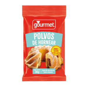 (C20) POLVO DE HORNEAR GOURMET 30GR X 20U.