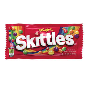 (C10) SKITTLES SINGLES ORIGINAL 61.5 GR X 36U.