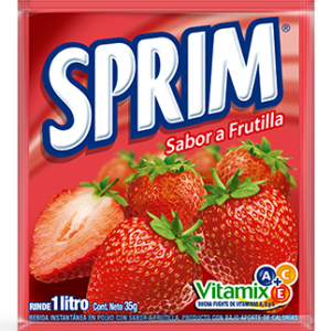 SPRIM FRUTILLA 25 GRS. X 10 UNID.