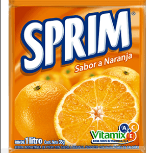 SPRIM NARANJA 25 GRS. X 10 UNID.