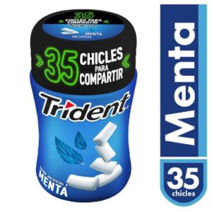 (C6) TRIDENT BOT. 35S MENTA 45,5 GR X 6U.