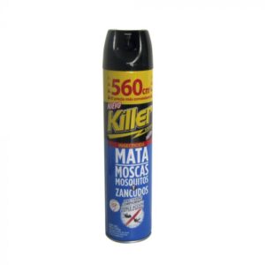 (C12) KILLER MATA MOSCAS MOSQ. Y ZANCUDOS 560CC X 1U.