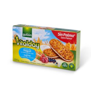 (C8) GULLON VITALDAY CEREALES-YOGURT 220GR X 1U.