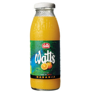 (C24) NÉCTAR WATTS NARANJA BOTELLÍN 300 ml x 12 UNID.