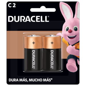 (C8) DURACELL C X 2U.