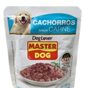 (C20) MASTER DOG SOB. CACHORRO (POLLO) 85G X 5U.