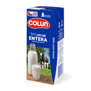 (C24) LECHE COLUN ENTERA 200 CC X 6U.
