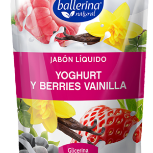 (C12) JABON BALLERINA YOGHURT Y BERRIES 750 ML X 1U.