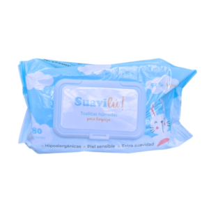 C24 TOALLITAS HUMEDAS SUAVILU C/TAPA 80T X 1U.