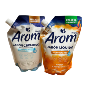 JABON LIQUIDO AROM CREMOSO O LIQUIDO  750ML X 1U.