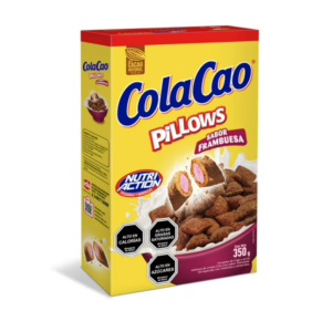 COLA CAO CEREAL PILLOWS FRAMBUESA 350G X 1U