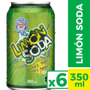 LIMON SODA LATA 350CC X 6 U