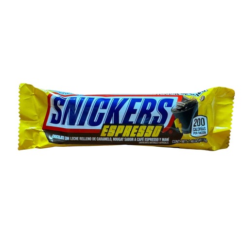 SNICKERS ESPRESSO 41,5GRS. X 24 UNID.