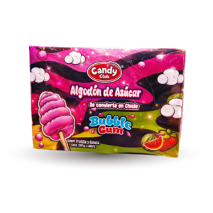 (C6) BUBBLE GUM ALGODON DE AZUCAR 10GR X 24U