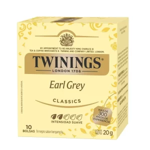 TE TWININGS EARL GREY 20G X 1U.