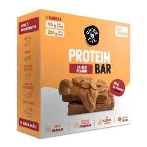 BARRA PROTEIN SALTED PEANUT UNDER F 45G X 5U