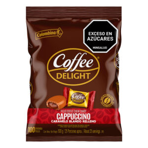 Dulce Coffee Delight Relleno Cappuccino x 100 und