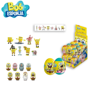 HUEVOS SORPRESA BOB ESPONJA X 6U.