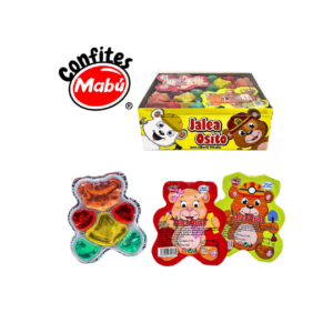 JALEA OSITO SURTIDO MABU 80G X 24U.